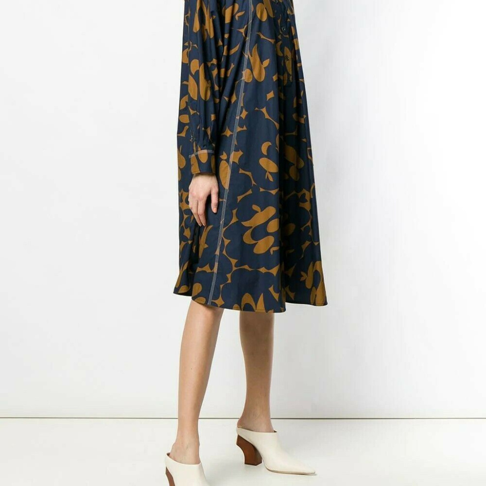 Marni Smock Print Dress - Picture 3 of 6